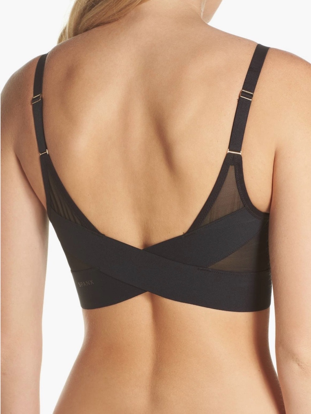 Spanx Workout to Waves Mesh Panel Sports Bra - Picture 4 of 15